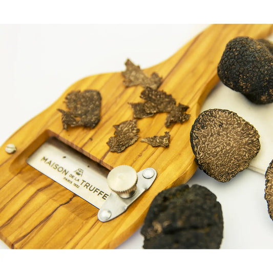 Ralador de Trufas de Madeira de Oliveira - Importado da Itália